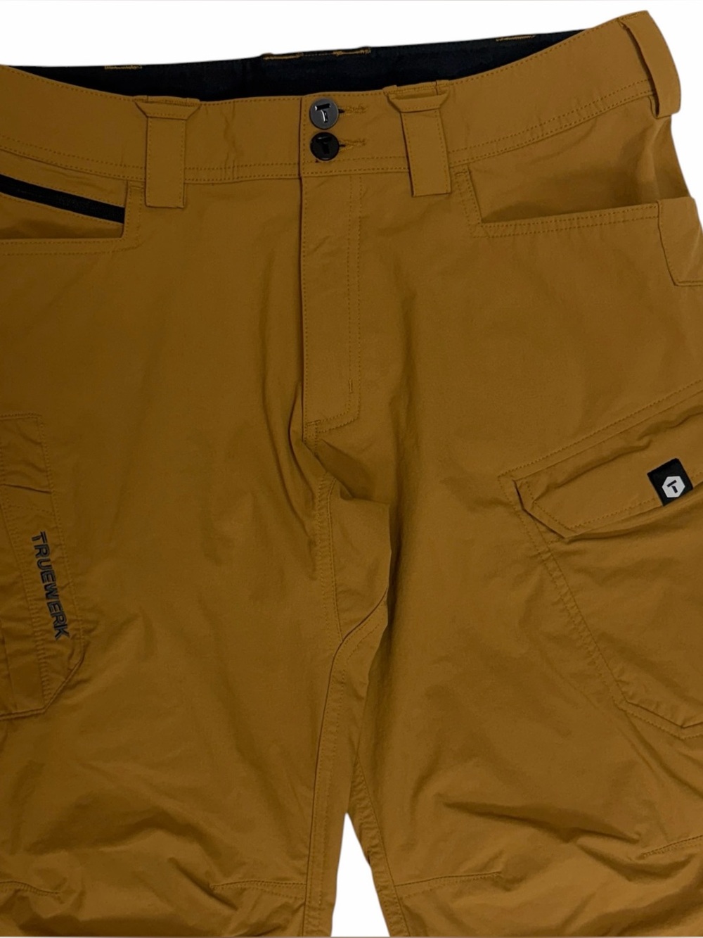 Truewerk Pants Men 32x30 Brown T1 Werkpant Technical Utility Cargo Tactical Work